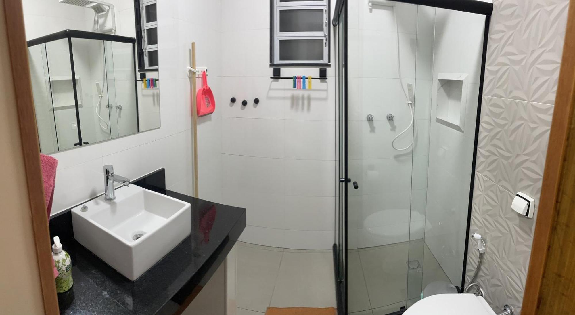 Apartamento Copacabana, Vista para o mar e com garagem Rio de Janeiro Bagian luar foto