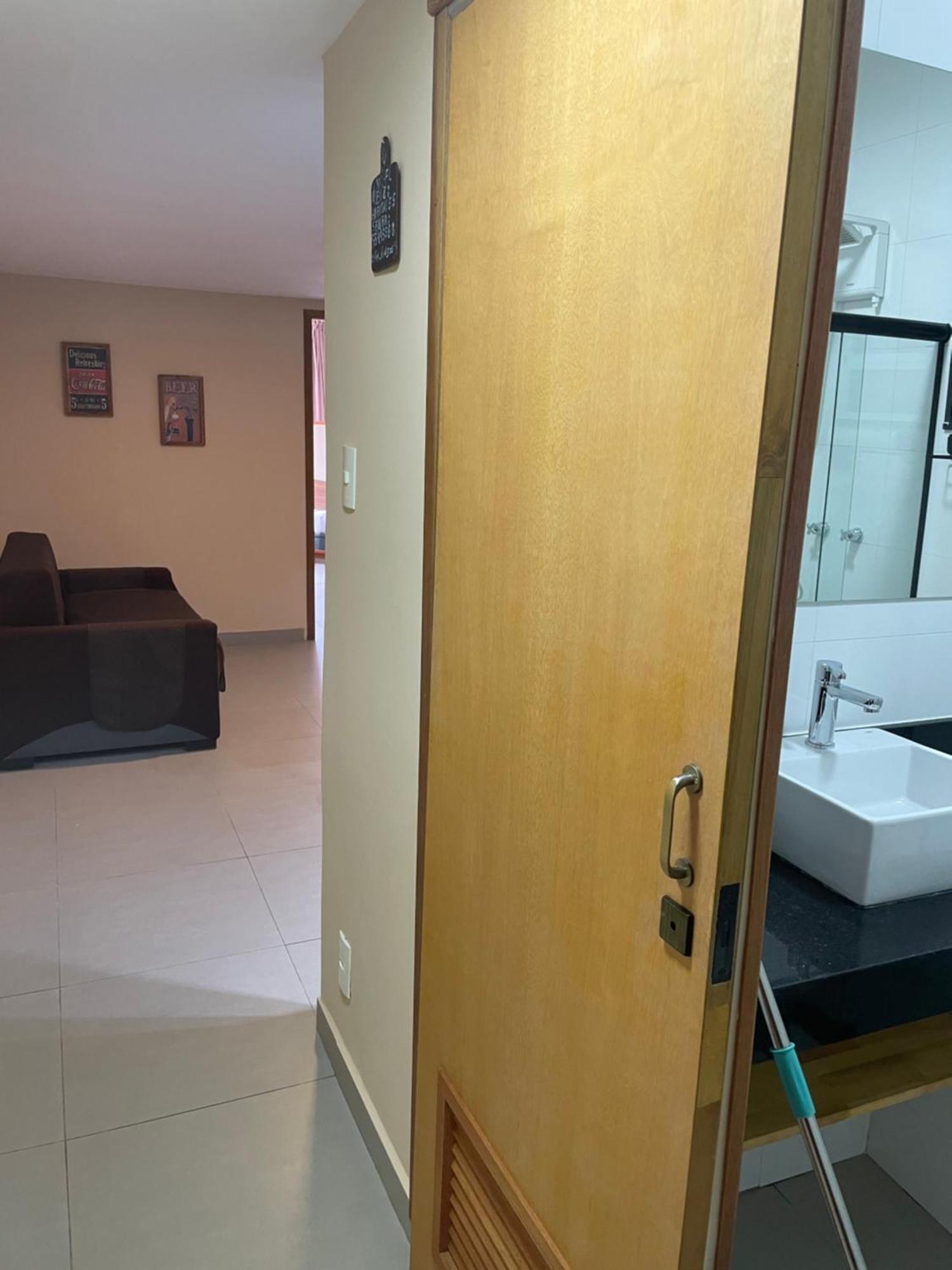 Apartamento Copacabana, Vista para o mar e com garagem Rio de Janeiro Bagian luar foto