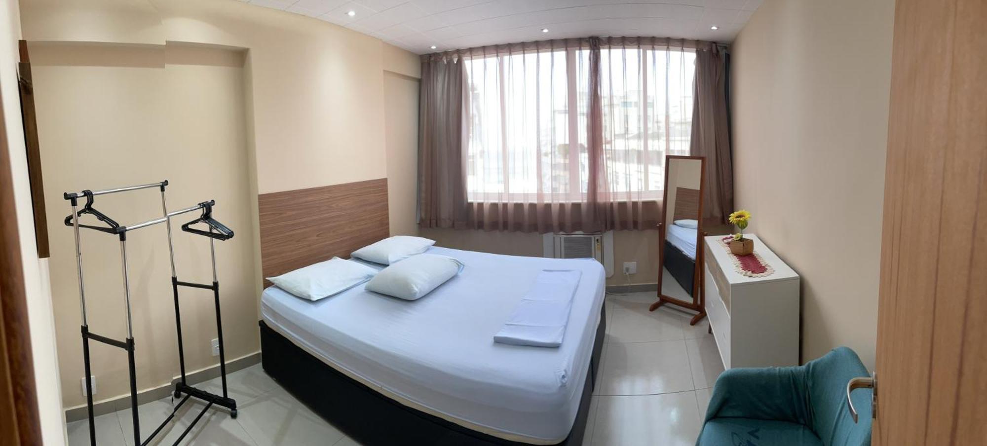 Apartamento Copacabana, Vista para o mar e com garagem Rio de Janeiro Bagian luar foto